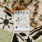 Aries Cat Zodiac Star Sign Print (unframed)