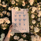 French Cafe Coffee Guide Print (unframed)