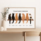 Personalised Cats on a Shelf Print (unframed)